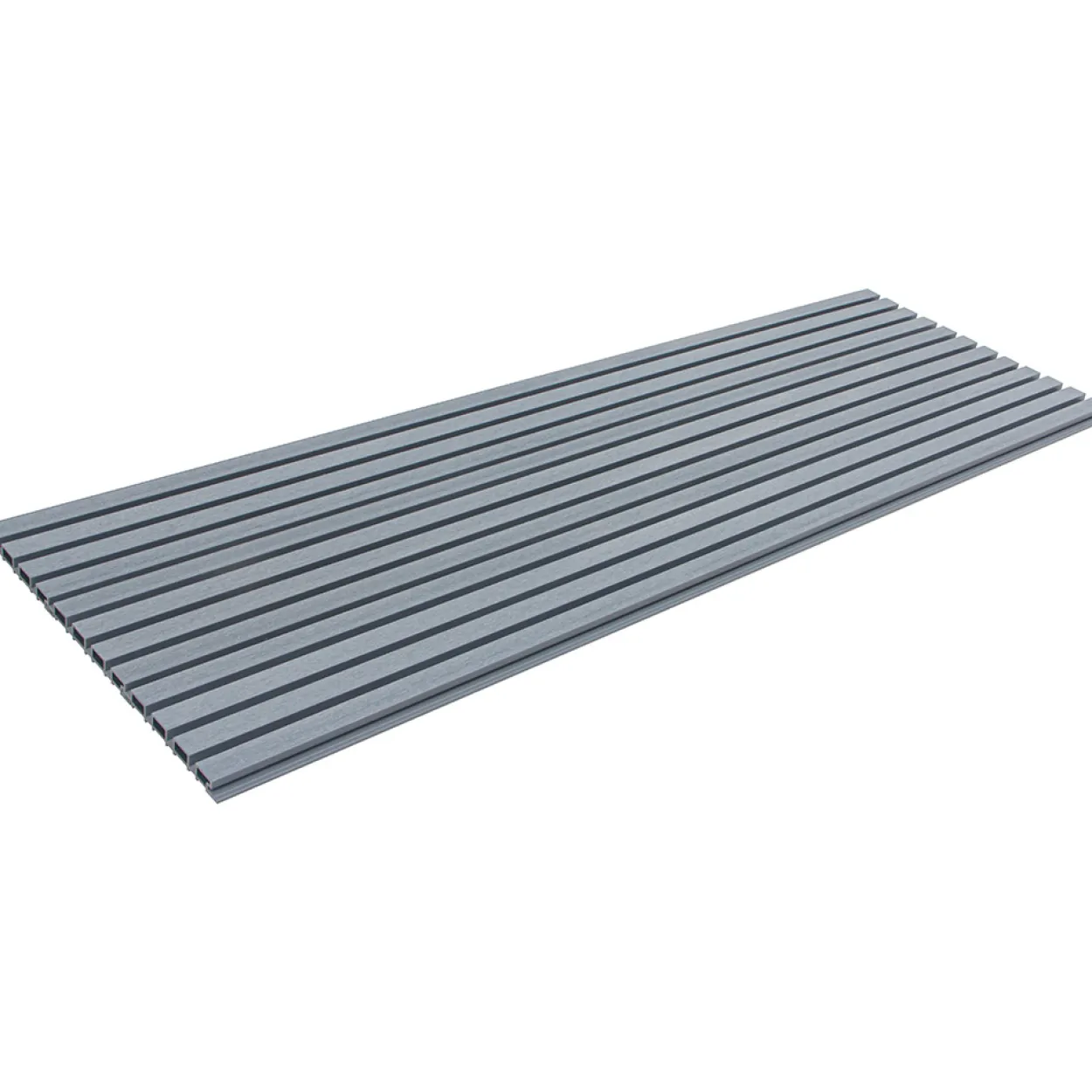 HOME DELUXE WPC Fassadenverkleidung DUVAR – Hellgrau 6 m²