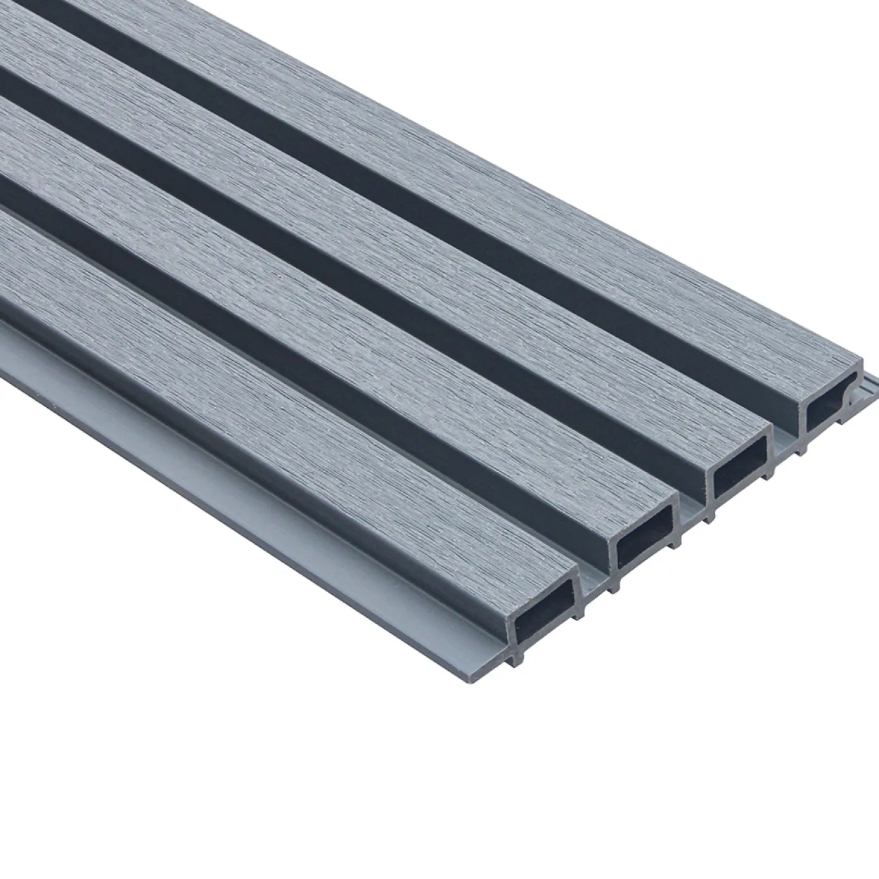 HOME DELUXE WPC Fassadenverkleidung DUVAR – Hellgrau 6 m²