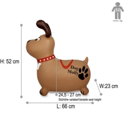 Hüpftier Dog Molly HoppyDoo
