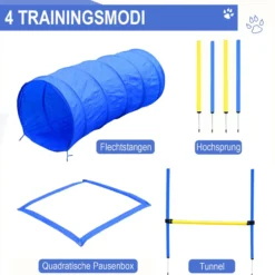 Hunde-Agility-Trainingsgeräte, Hunde-Agility-Parcours, Hund Agility Set