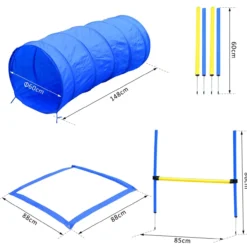 Hunde-Agility-Trainingsgeräte, Hunde-Agility-Parcours, Hund Agility Set