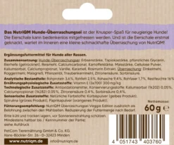 Hunde-Überraschungsei Veggie Edition 5 x 60g