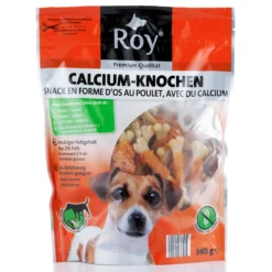 Hundesnacks Calcium-Knochen mit Hühnchenfleisch - ca. 360 g