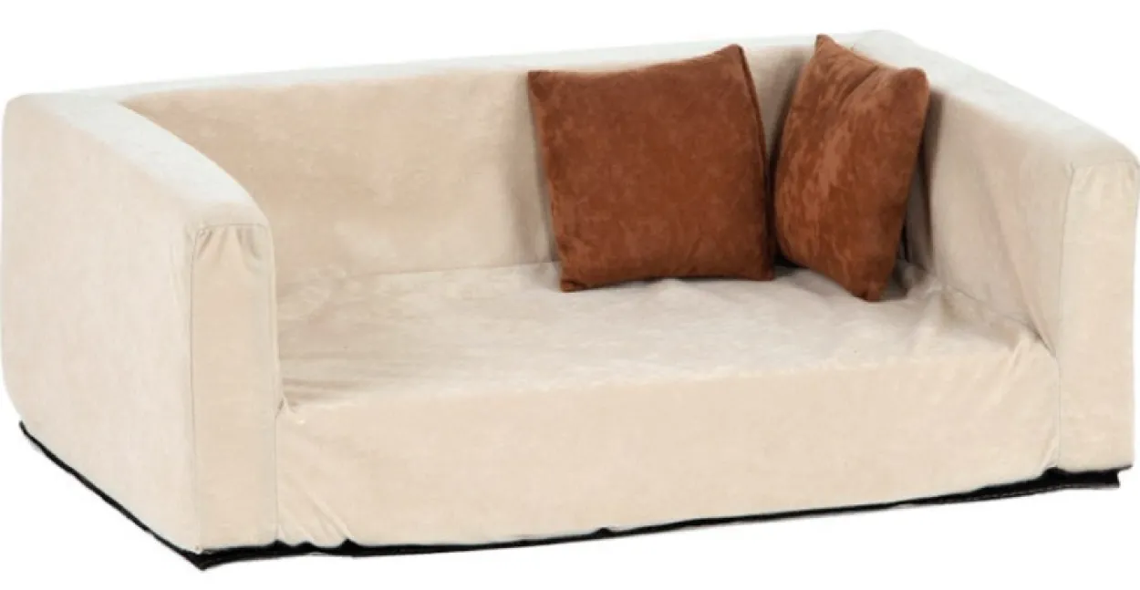 Hundesofa Buddy Velour-Optik