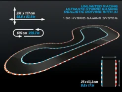 HYBRID Rennbahnsystem Runway Chase