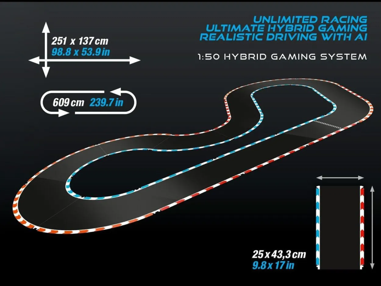 HYBRID Rennbahnsystem Runway Chase
