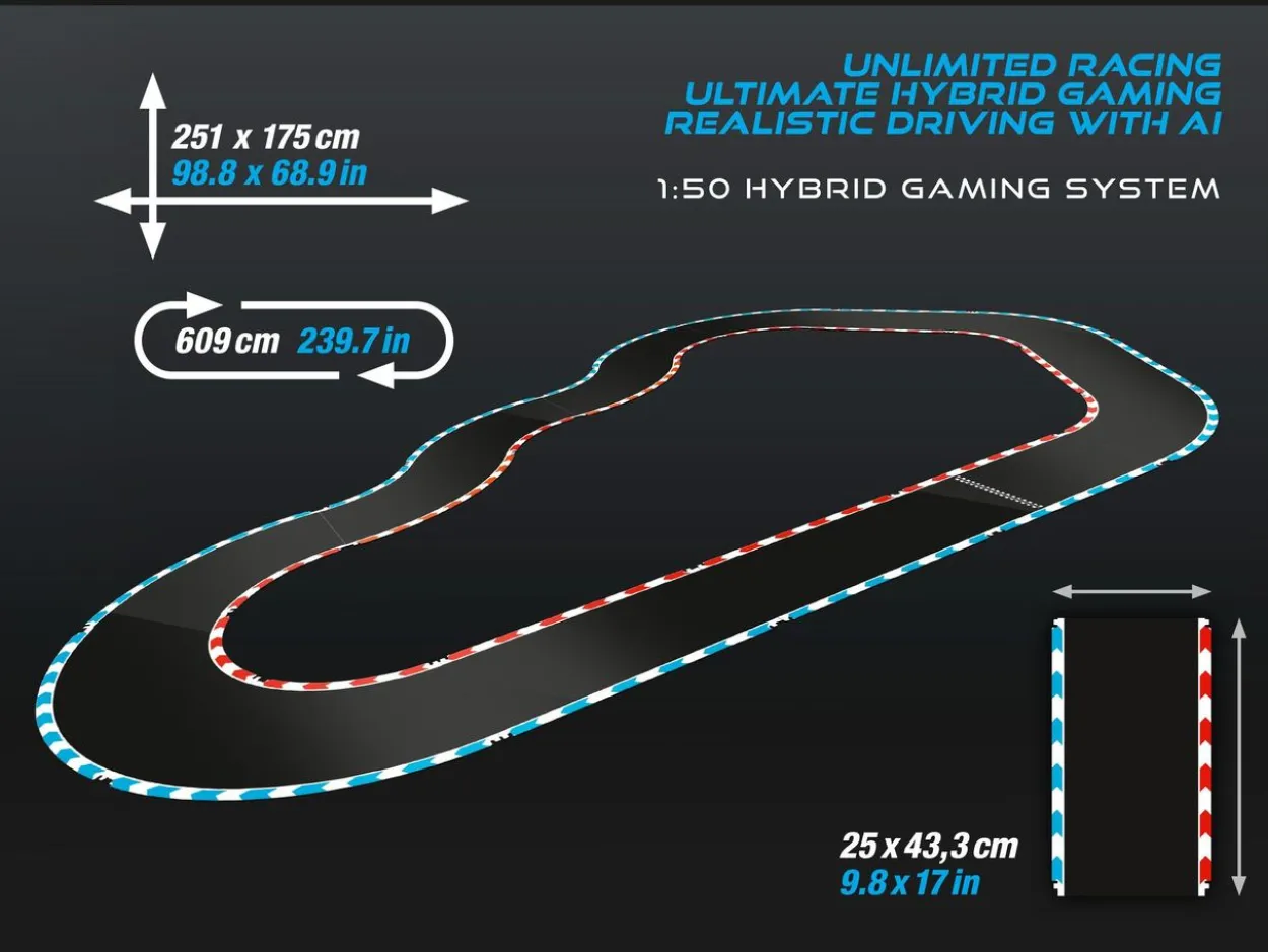 HYBRID Rennbahnsystem Speedway to Hell