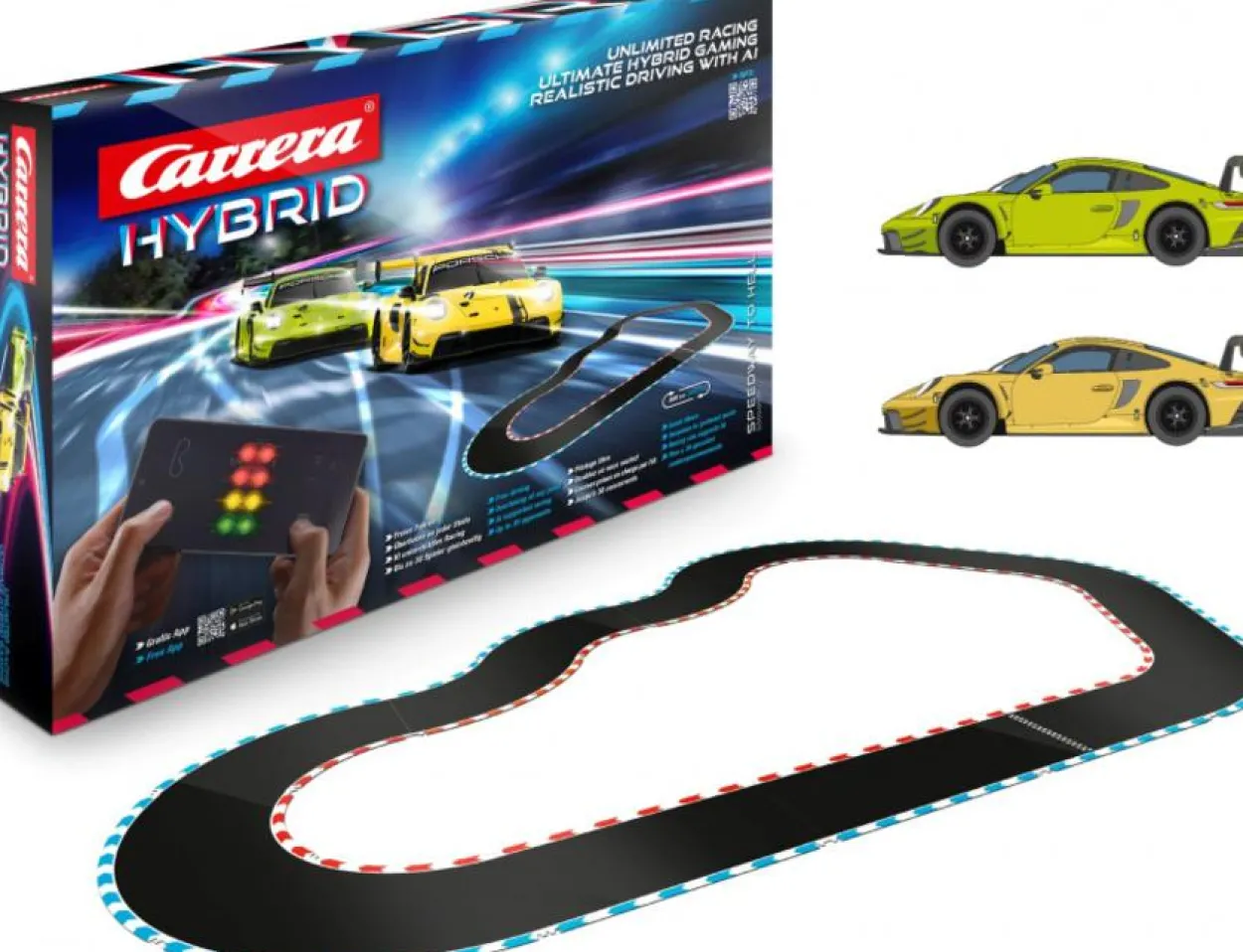 HYBRID Rennbahnsystem Speedway to Hell