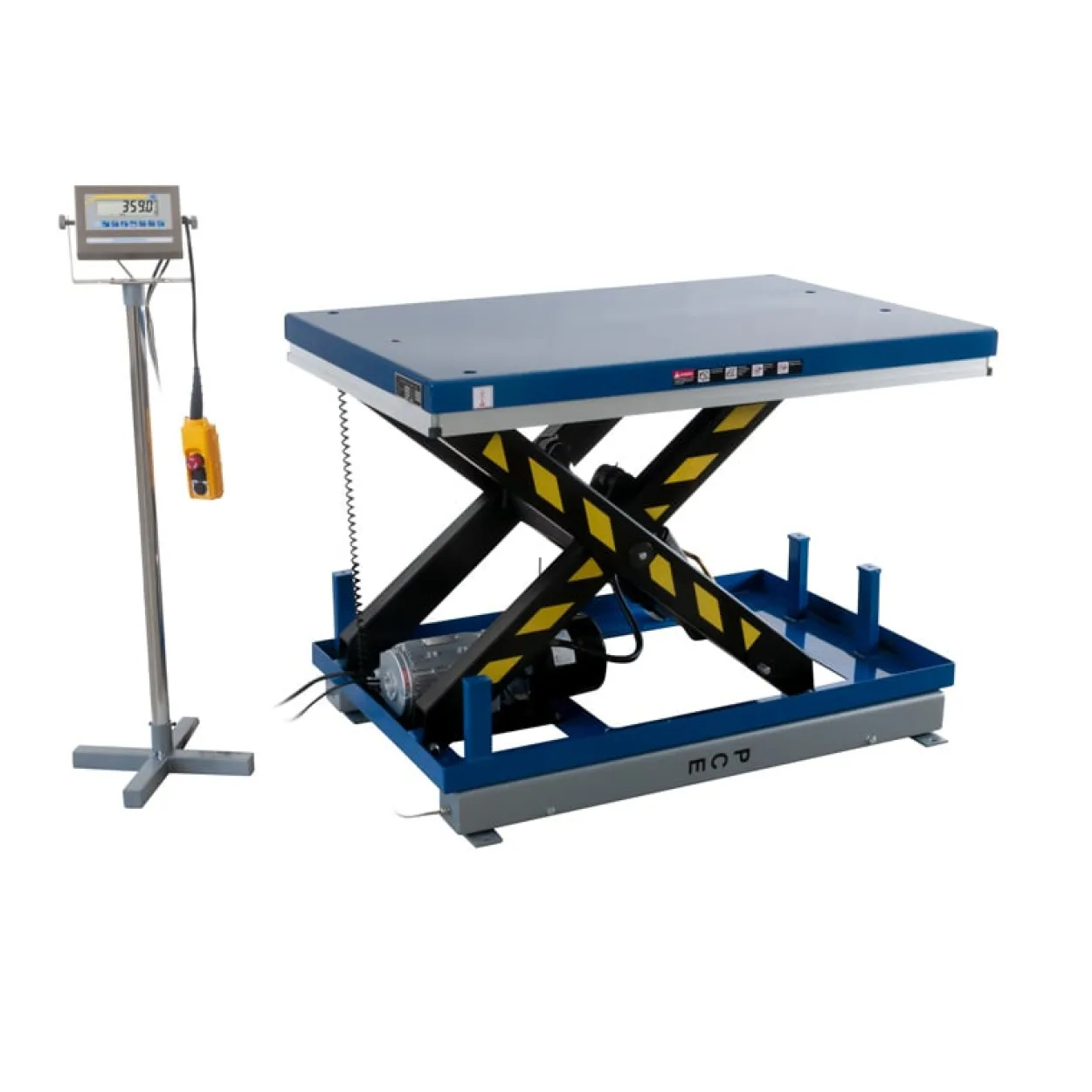Hydraulik-Hubtisch-Waage PCE-HLTS 2T