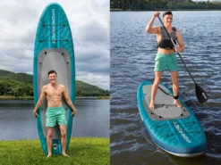 Hydro Force® SUP Allround Board-Set Aqua Drifter™ mit Sitz 335 x 91,5 x 15 cm