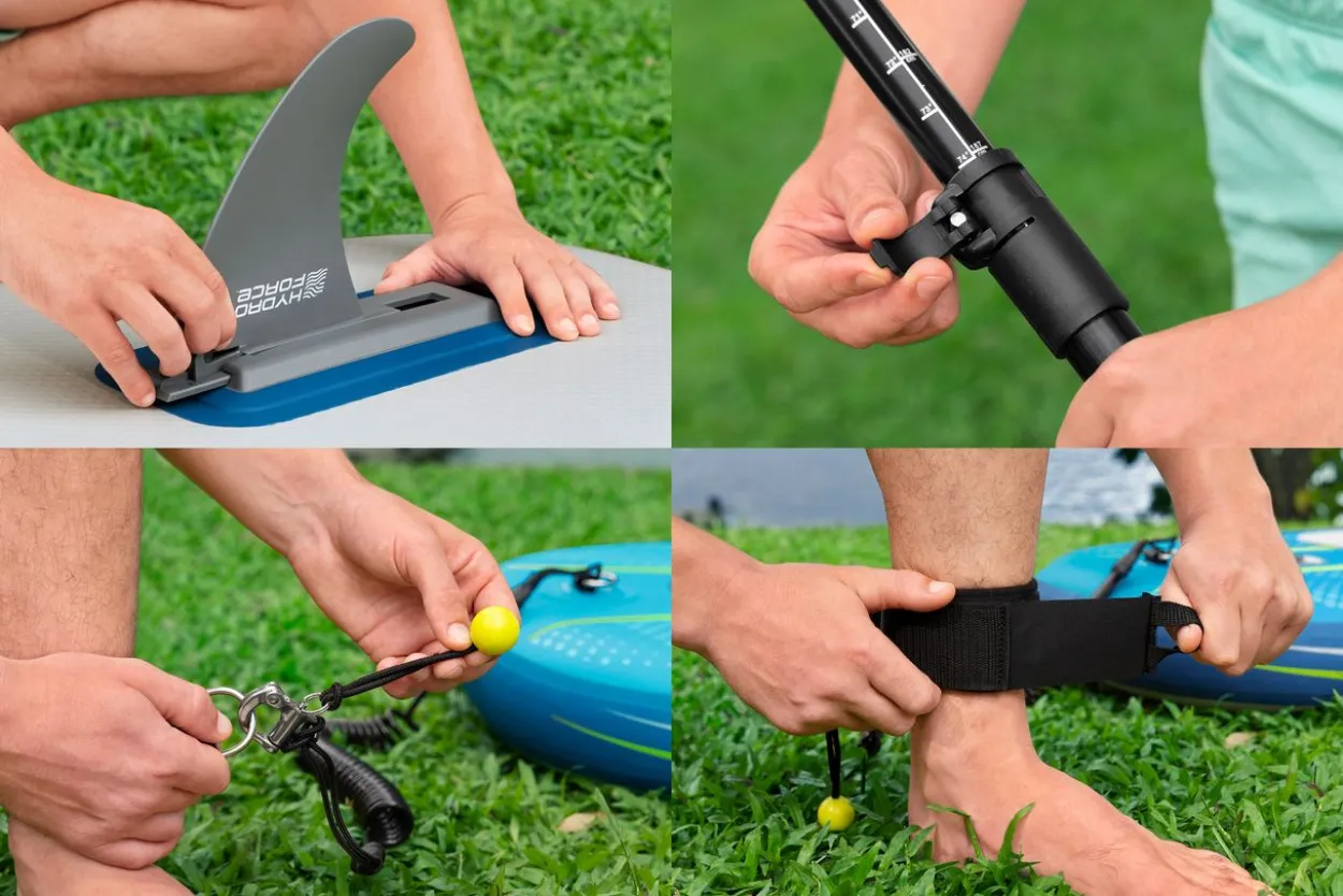 Hydro Force® SUP Allround Board-Set Aqua Journey™ 274 x 76 x 12 cm