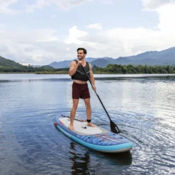 Hydro Force® SUP Allround Board-Set Oceana™ Compactair™ + Elektropumpe 305 x 84 x 15 cm