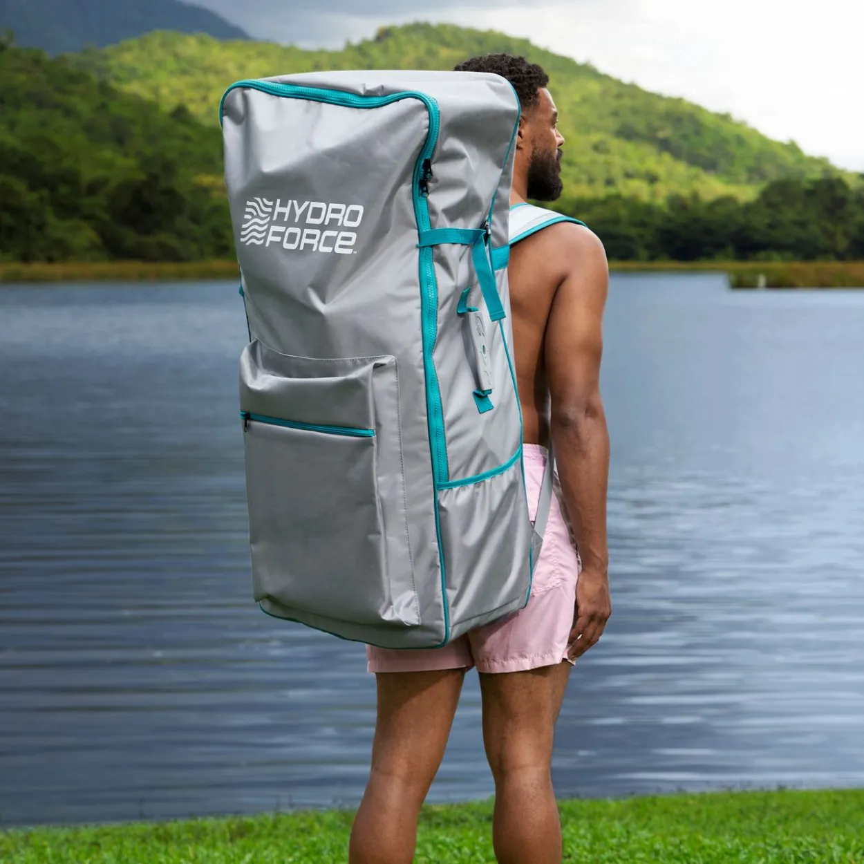 Hydro Force® SUP Allround Board-Set Freesoul Elite™ mit Sitz 335 x 84 x 15 cm