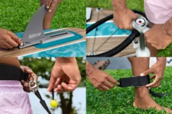 Hydro Force® SUP Allround Board-Set Freesoul Elite™ mit Sitz 335 x 84 x 15 cm