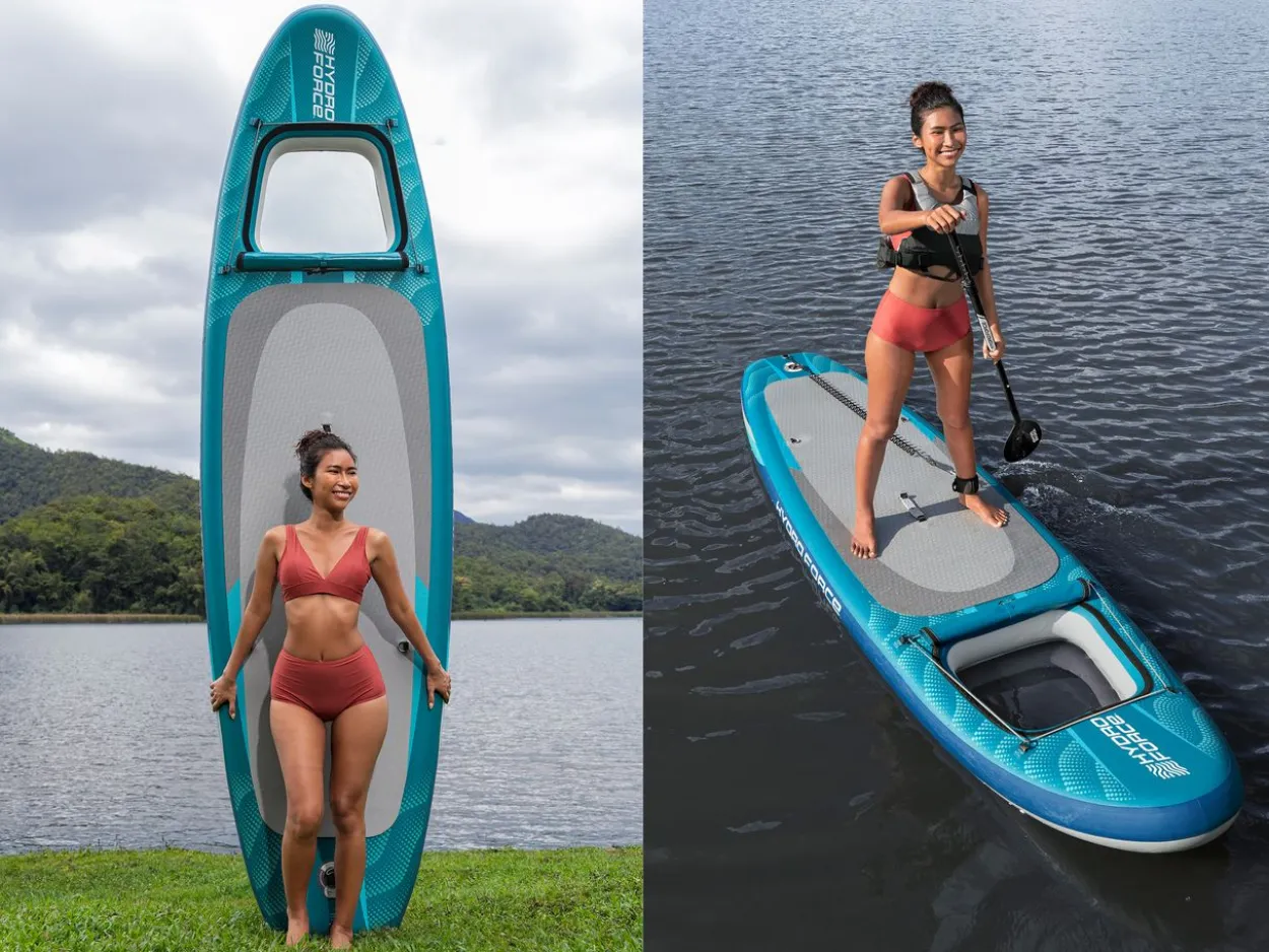 Hydro Force® SUP Freizeit Board-Set Aqua Drifter™ View 335 x 91,5 x 15 cm