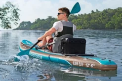 Hydro Force® SUP Touring Board-Set Glider Elite™ mit Sitz 381 x 79 x 15 cm
