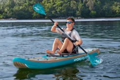 Hydro Force® SUP Touring Board-Set Glider Elite™ mit Sitz 381 x 79 x 15 cm