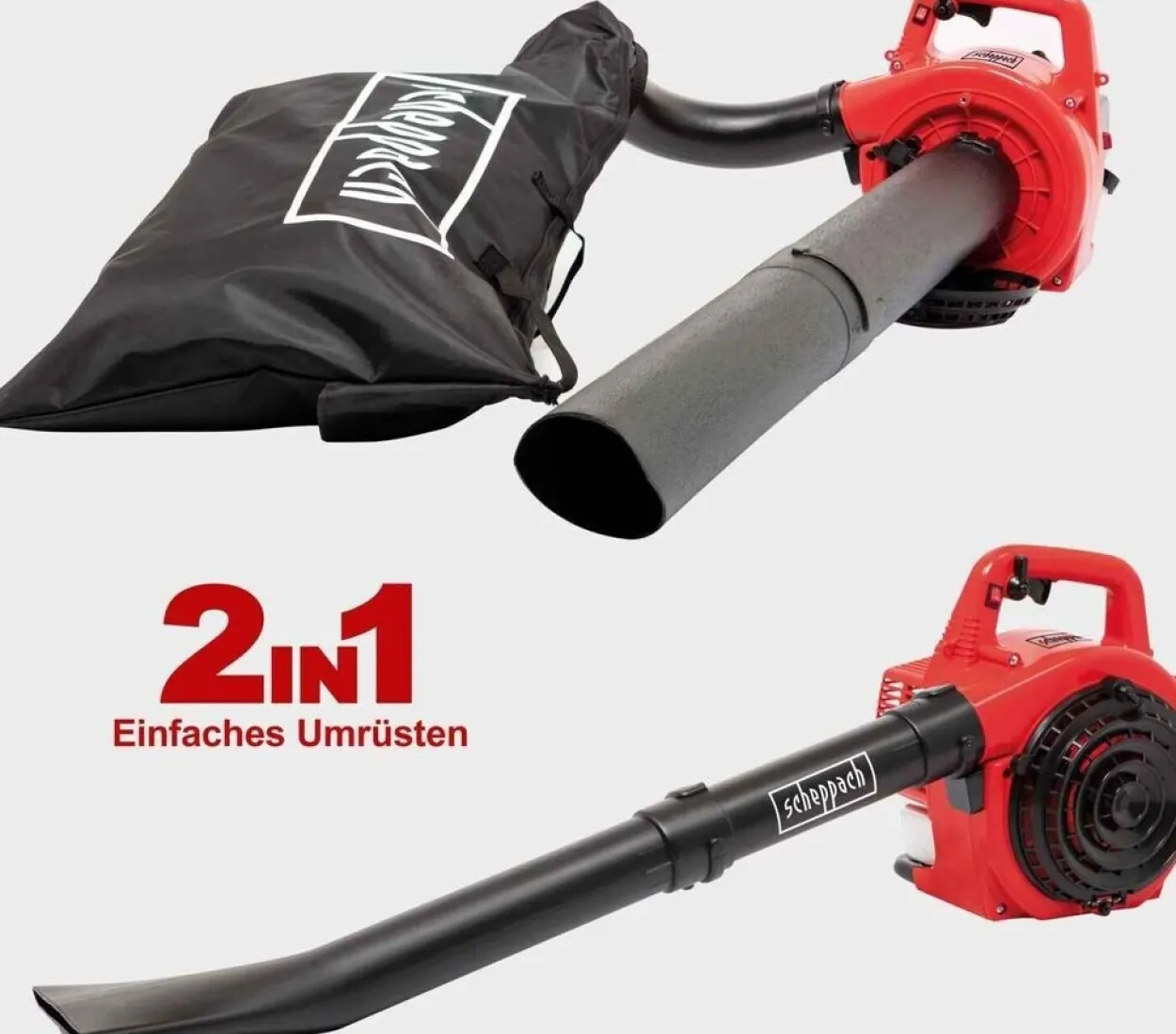 4 in 1 Benzin-Laubsauger LBH2600P