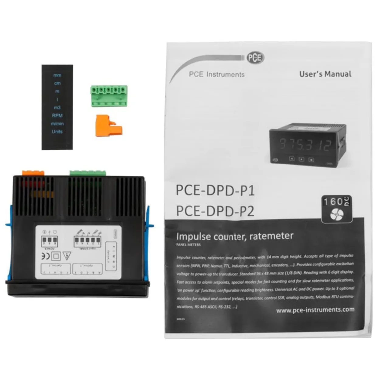 Industrie-Zähler PCE-DPD-P1