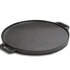 2 in 1 Gusseisen Grillplatte rund