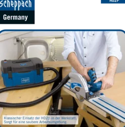 3in1 Kompakt-Absauganlage HD2P + 160mm Tauchsägen-Set PL55