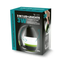 3-in-1 Multifunktionsleuchte grün