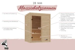 Innensauna Josie Fronteinstieg