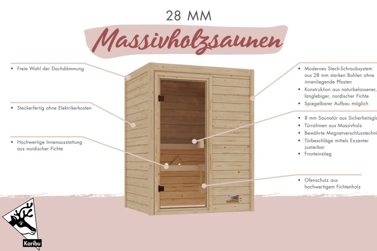 Innensauna Josie Fronteinstieg