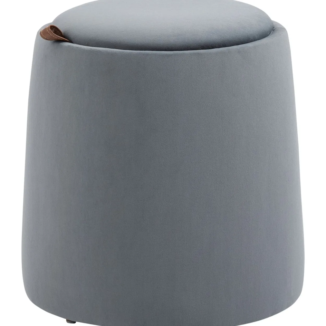 2-in-1 Ottomane Sitzhocker inklusive Stauraum, abnehmbaren Deckel Grau