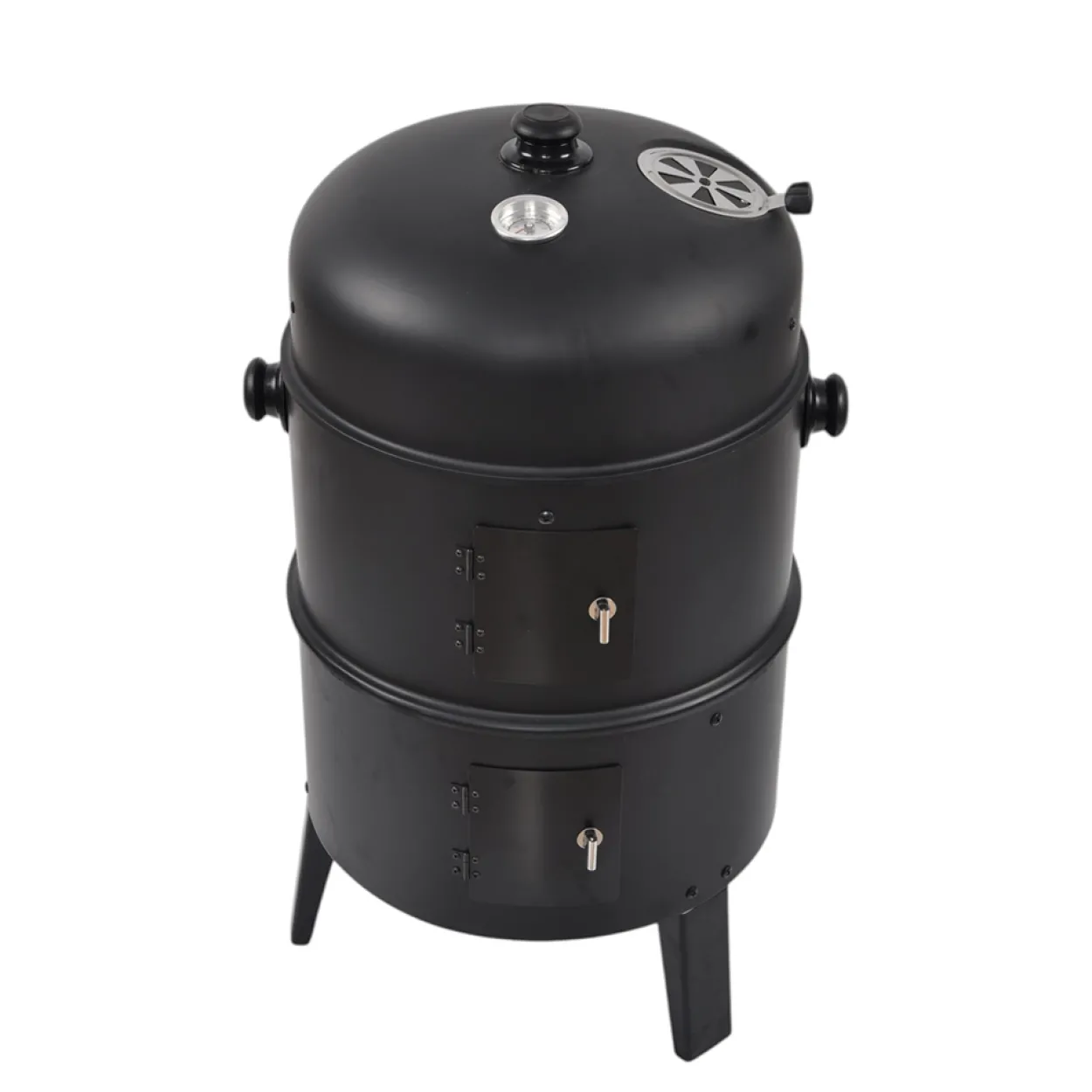 3-in-1 Räuchergrill vertikal, ca. 40 x 80 cm