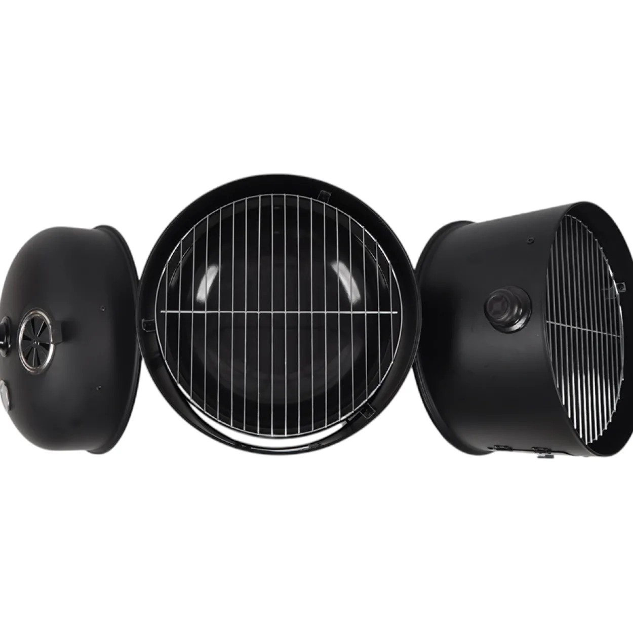 3-in-1 Räuchergrill vertikal, ca. 40 x 80 cm