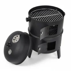 3-in-1 Räuchergrill vertikal, ca. 40 x 80 cm