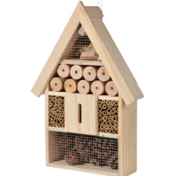 Insektenhotel, ca. 29,7 x 9 x 42 cm, Natur
