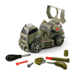 10-in-1 75 teiliges Zerlegbare Spezialkräft Militärische Fahrzeuge