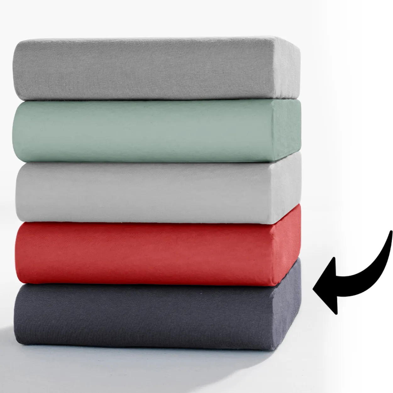 Interlock Doppeljersey-Spannbetttuch ca. 140 – 160 x 200 cm