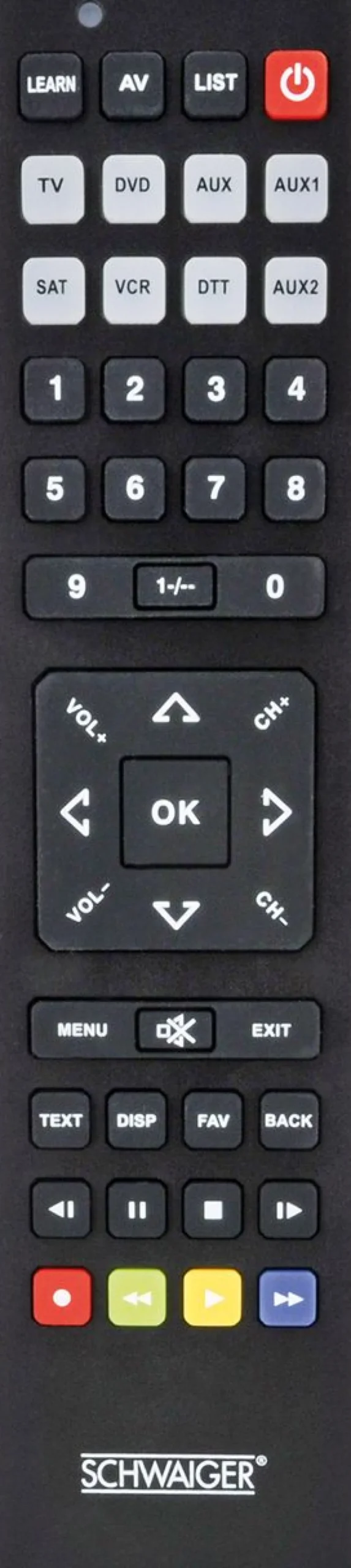 8in1 Universalfernbedienung
