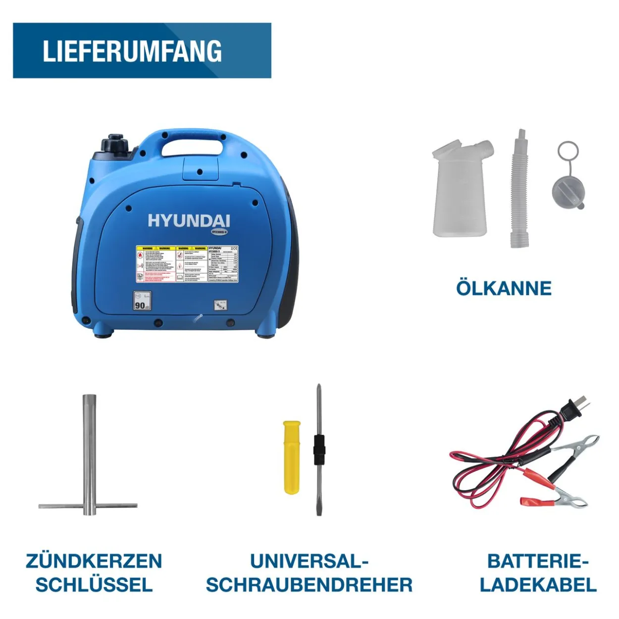 Inverter-Generator HY2300Si D