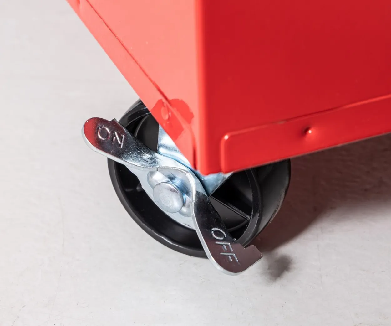 2 in 1 Werkstattwagen 5 Schubladen 50 cm, rot