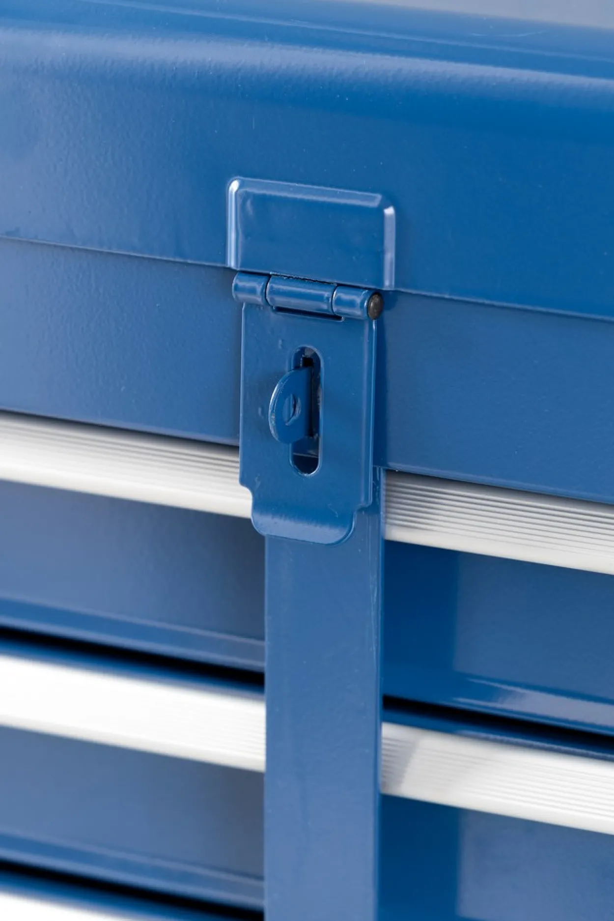 2 in 1 Werkstattwagen, 5 Schubladen - Blau