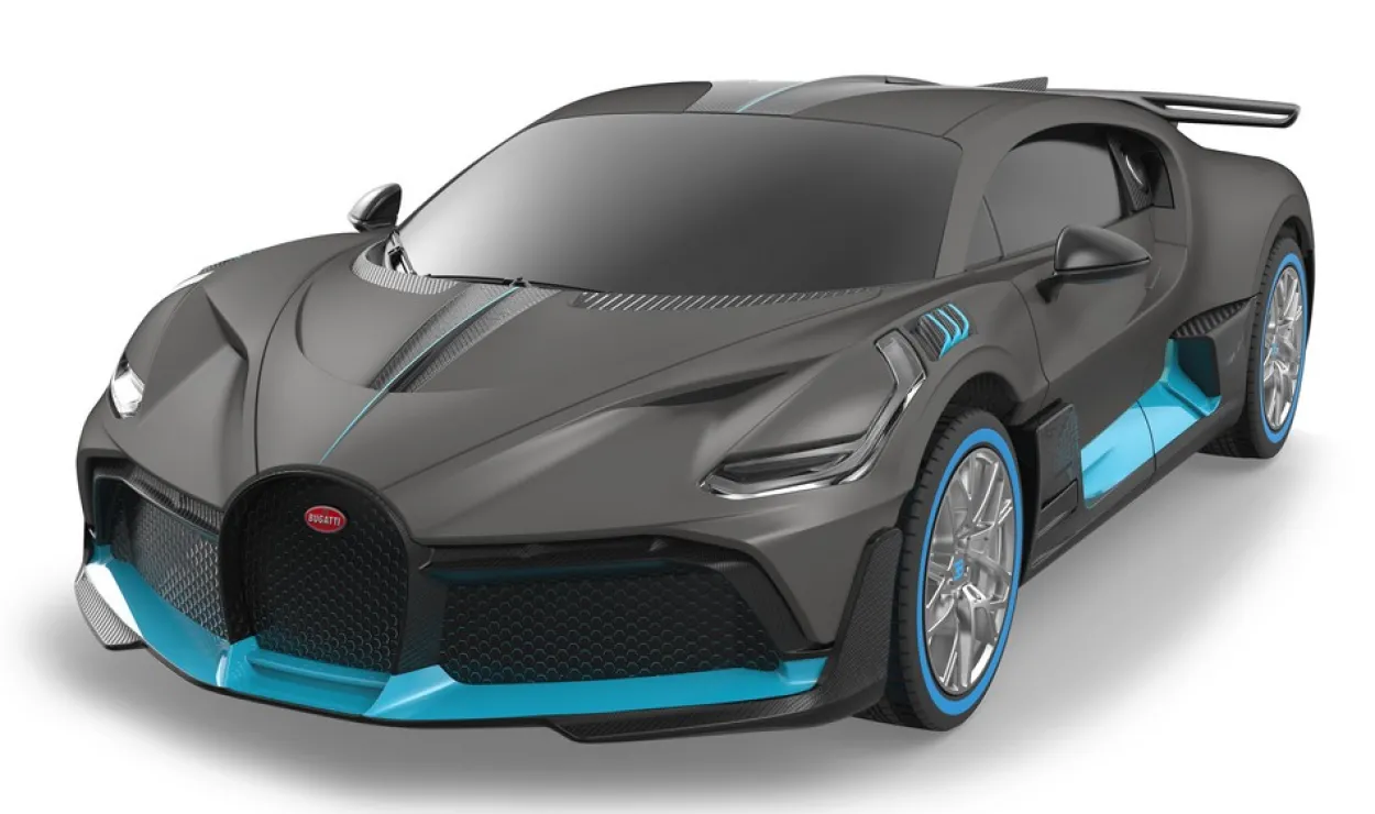 JAMARA-402111-Bugatti DIVO 1:24 grau 2,4GHz
