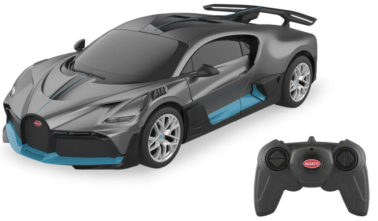 JAMARA-402111-Bugatti DIVO 1:24 grau 2,4GHz