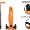 JAMARA KickLight Scooter orange