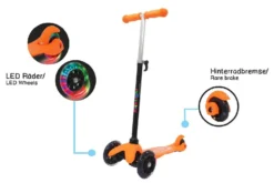 JAMARA KickLight Scooter orange