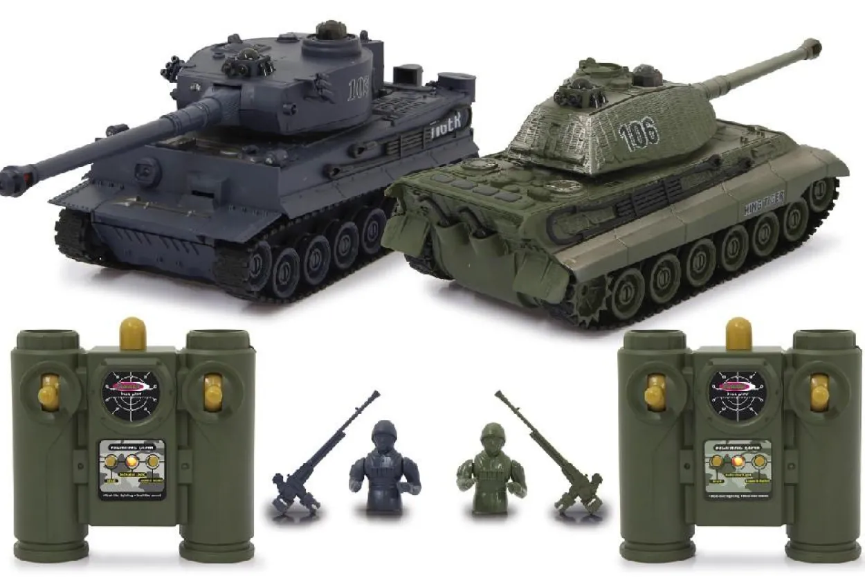 JAMARA Panzer Tiger Battle Set 1:28 2,4GHz