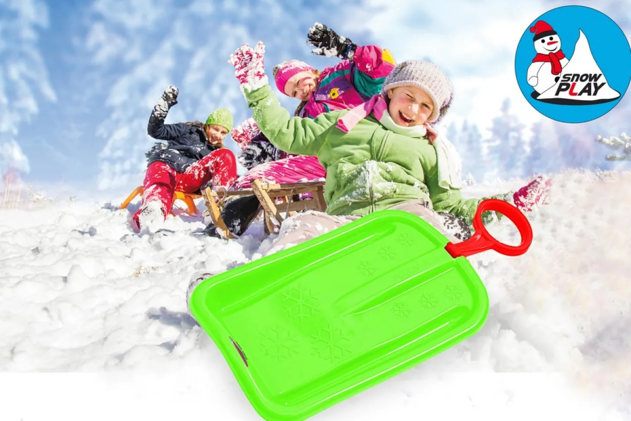 JAMARA-461132-Snow Play Bob Arrow 74cm grün