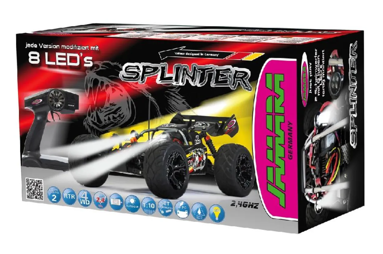 JAMARA Splinter Desertbuggy 4WD 1:10 NiMh 2,4GHz mit LED