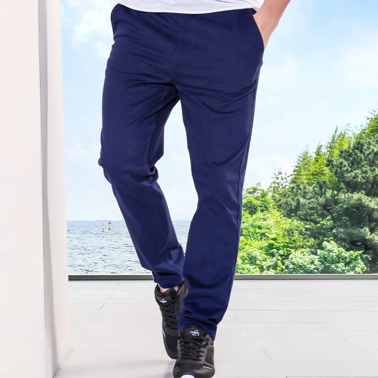 Jogg-Chino Hose für Herren