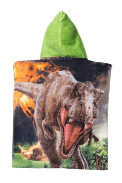 Jurassic World Badeponcho Kinder aus Baumwolle