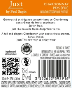 JUST Chardonnay 0,75l