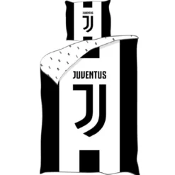 Juventus Turin Bettwäsche-Set –140x200 + 65x65 cm aus Baumwolle